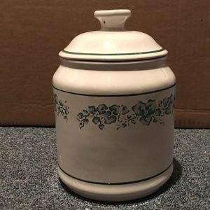 Corelle Coordinates CALLAWAY Green IVY Stoneware - Jar with lid